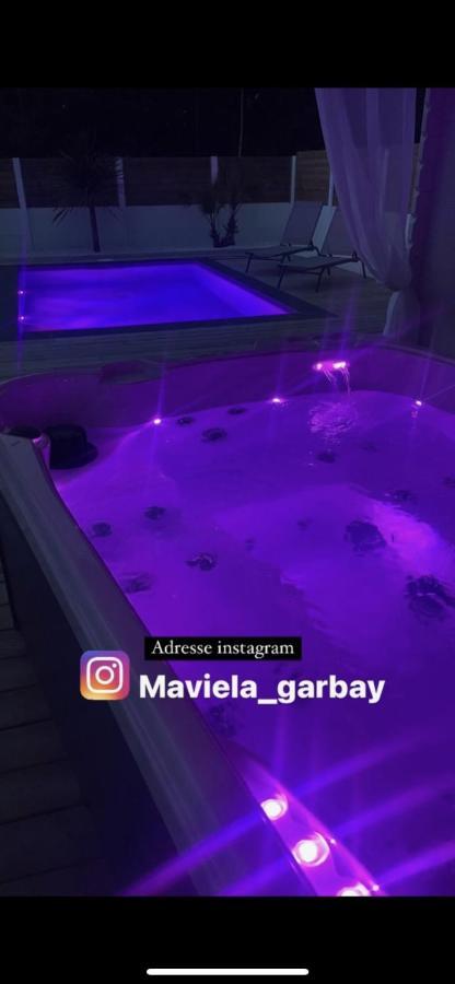 Maison A Biscarrosse Avec Piscine Et Jacuzzi Exterior photo